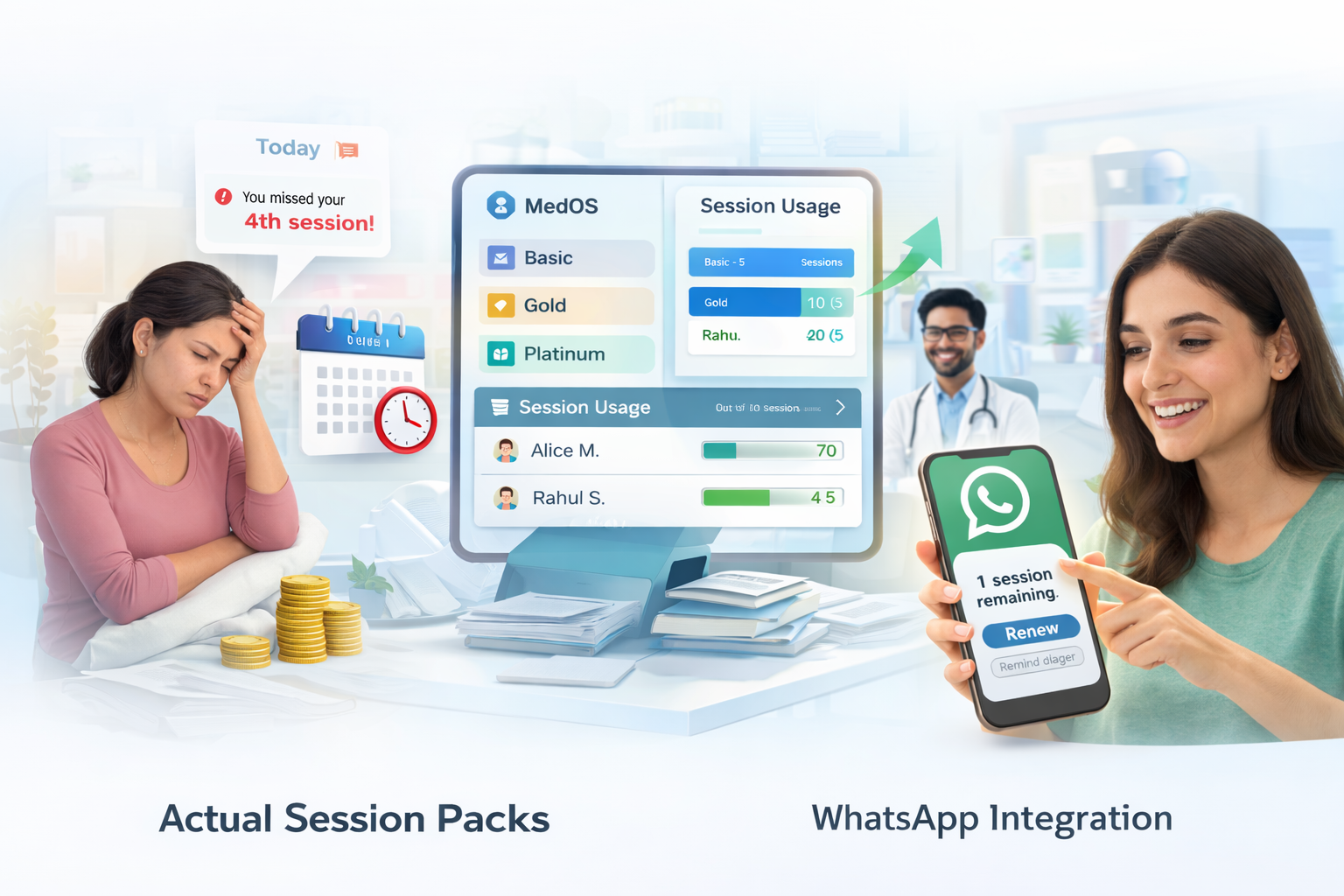 How Wellness and Derma Clinics Can Automate Recurring Session Packs
